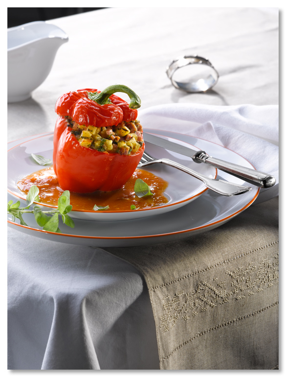 gefüllte Paprika